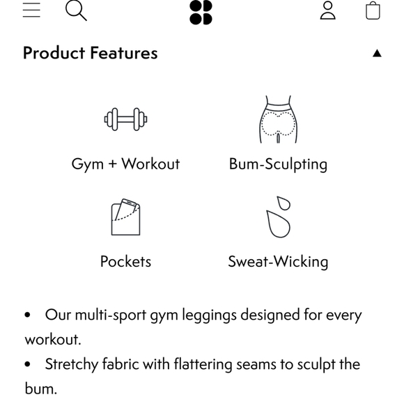 Sweaty Betty Power full length leggings size med pink texture camo print 26in - Picture 7 of 7